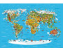 Fototapeta Mapa světa FTNH 2731, FTNM 2650, FTNS 2441, FTS 1320