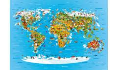 Fototapeta Mapa světa FTN 2650
