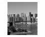 Vliesová fototapeta Manhattan v šedé barvě 0010