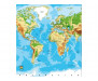 Vliesová fototapeta Mapa světa 0261