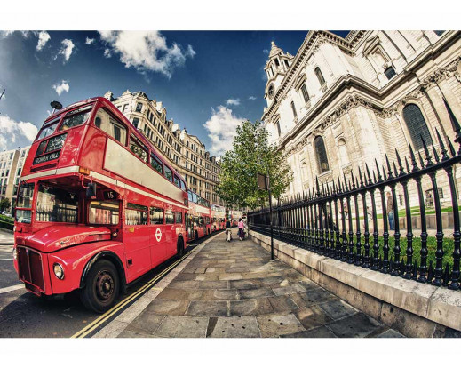 Vliesová fototapeta Londýnský autobus 0017