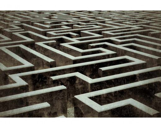 Vliesová fototapeta 3D labyrint 0279