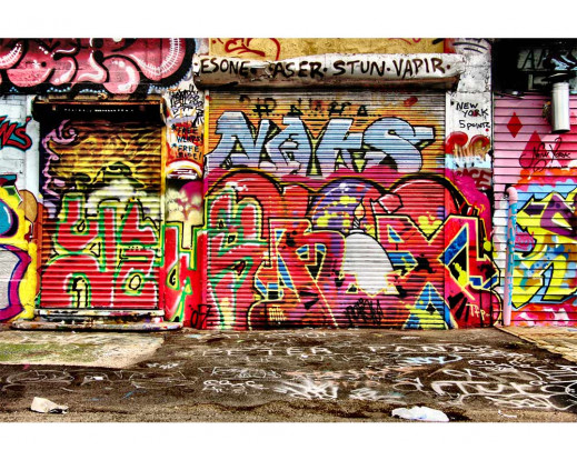 Vliesová fototapeta Ulice s graffiti 0321