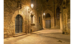 Vliesová fototapeta Gothic Quarter Barcelona 0721