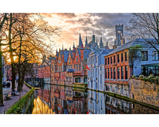 Vliesová fototapeta Canals of Bruges 1015