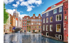 Vliesová fototapeta Embankments of Amsterdam 1242