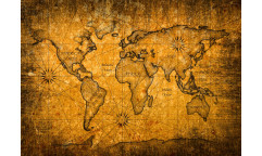 Vliesová fototapeta Vintage World Map II 1564