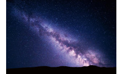 Vliesová fototapeta Purple Milky Way 2261
