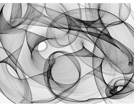 Vliesová fototapeta Black and White Pattern Background 2513