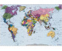 Fototapeta World Map, Mapa světa 4-050