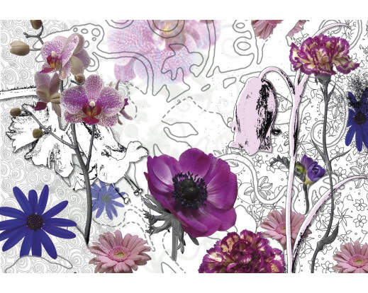 Fototapeta Purple, Květiny 8-887