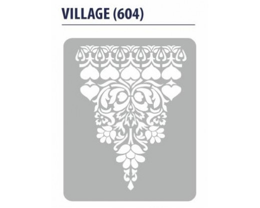 Malířská šablona Village 604