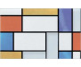 Samolepicí fólie na sklo Mondriaan - Vitráž 10277