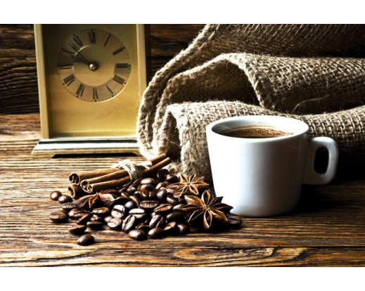 Samolepicí fototapeta na podlahu Cup of coffee, Šálek kávy