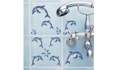 Samolepka Dolphins Mosaic 59601 Delfíni