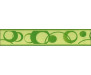 Samolepicí bordura Zelená kolečka - DOPRODEJ