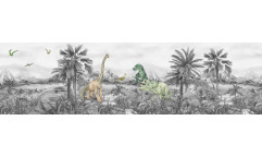 Samolepicí bordura Dinosauři WBD 8137, WBD 8183